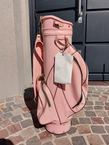 Bolso De Palos De Golf, Raro Y Antiguo 1
