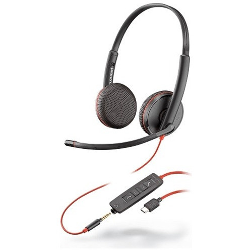 Headset Plantronics Blackwire C3225 Usb Y Pin 3,5m 1