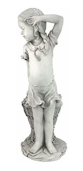 Diseño Toscano Francesla Estatua De La Niña De Las Flores 0 Diseño Toscano Francesla Estatua De La Niña De Las Flores 0