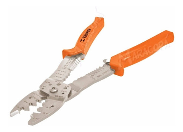 Alicate Pinza Pelacables 10 Pulgadas Truper Prof. Pela Cable 0 Alicate Pinza Pelacables 10 Pulgadas Truper Prof. Pela Cable 0