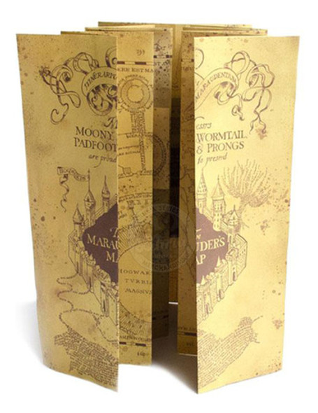 Mapa Del Merodeador Original - Harry Potter 1