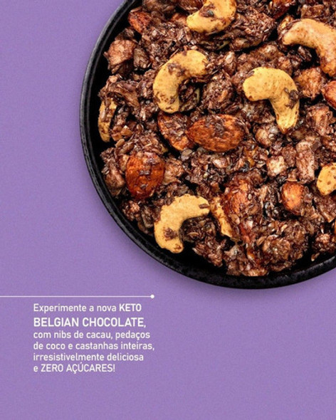 Kit C/ 5 Granola Australia Keto Low Carb Chocolate Belga 1 Kit C/ 5 Granola Australia Keto Low Carb Chocolate Belga 1