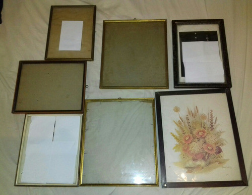 Marcos Antiguos Grandes Ideal Diploma Espejo Portarretrato 1