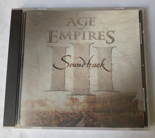 Cd Original - Age Of Empires Iii - Soundtrack 0