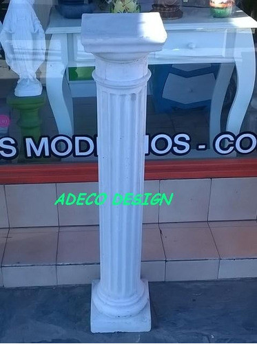 Columna Cemento Dorica De 0.80 Romana 1