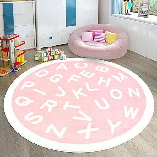~? Lacomfy Abc Kid Rug 4ft Kids Play Mat Ronda Alfabeto Área 0