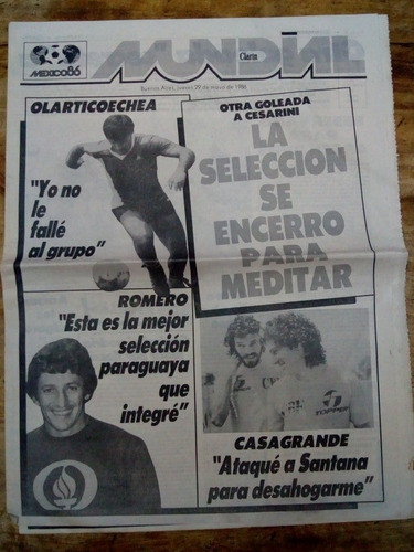 Clarín Mundial México 86 Jueves 29 De Mayo (mx) 0