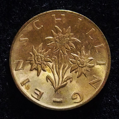 Austria 1 Schilling 1998 Sin Circ Km 2886 Flor De Edelweiss 0