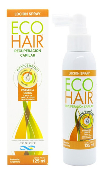 Eco Hair Loción Anticaída Crecimiento Capilar Cabello 125ml 0