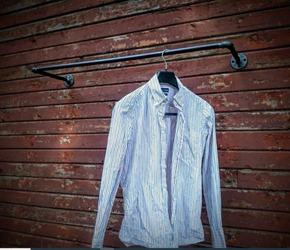 Perchero  Vintage De Pared Con Caño Industrial  Vintagerack 1