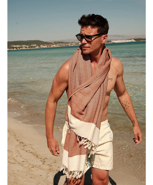 Smyrna Turkish Cotton Herringbone Series Toalla De Playa | 7 1 Smyrna Turkish Cotton Herringbone Series Toalla De Playa | 7 1