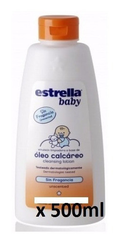 Estrella Oleo Calcareo Bebes S Fragancia 12 Botellas X 500ml 0
