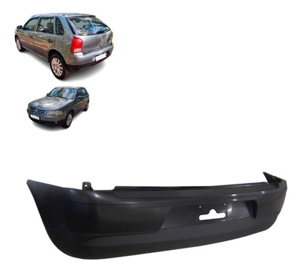 Paragolpe Trasero Volkswagen Gol G4 2006-2009 0