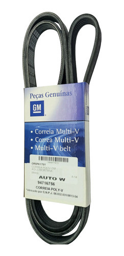 Correa Poliv Gm Chevrolet Agile 1.4 8v 0