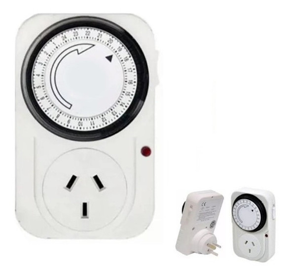 Timer Programable Temporizador Mecanico Analogico 10 Amp 0