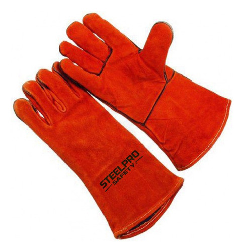 Guante Soldador Cosido Con Kevlar 0