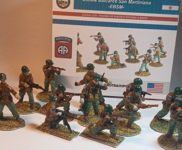 Soldaditos Americanos Airborne 82a Para Wargame. 0