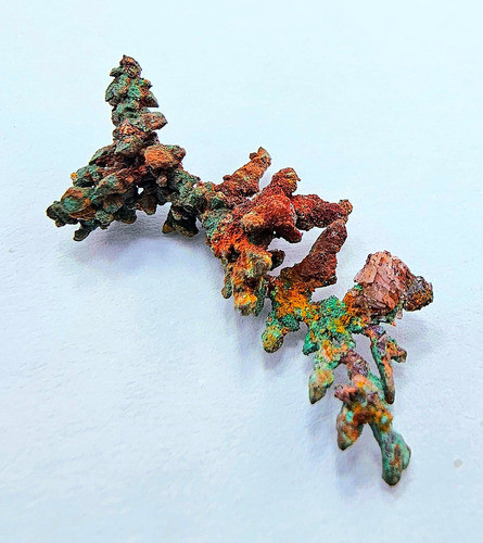 Cobre Nativo Do Marrocos . Pedra Natural Bruta Mineral N4280 0