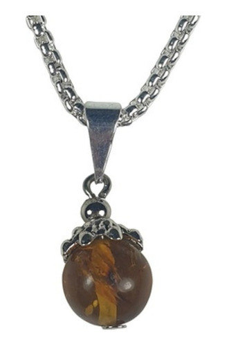 Dije Esfera Ambar Mini 1cm Aprox Monte Kurama 0