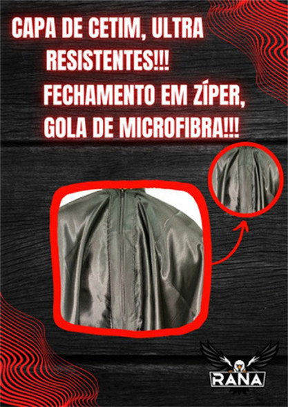 Capa De Corte Cetim Caveira Com Touca Cod 1794 1