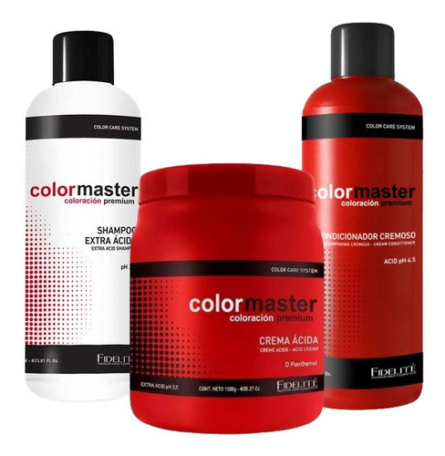 Kit Tratamiento Post Alisados Tintura Coloracion Fidelite 0