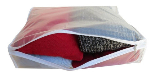 3 Fundas Para Guardar Pulloveres Sweaters Semitransp Novedad 0