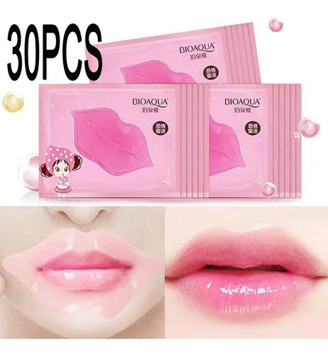 30 Unidades De Lip Pads Enhancer Gel Patch Anti E Máscara 0