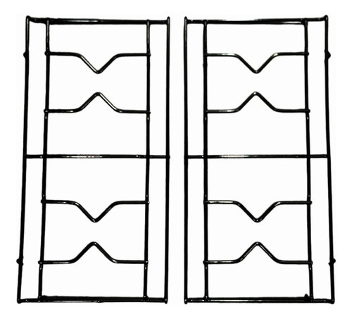 Juego De Rejillas Cocina Volcan 55 Cm 0