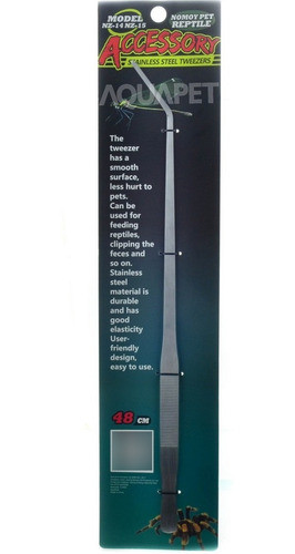 Pinça De Aço Para Alimentação De Répteis 48cm Nz-15 Nomoypet 0