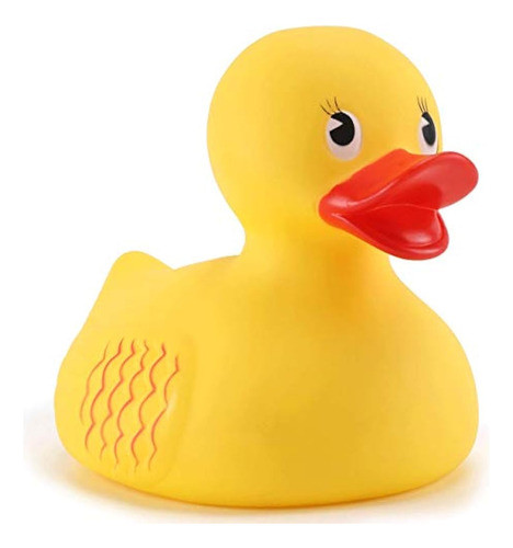 Liberty Imports 10  Jumbo Classic Rubber Duck Bath Toy - Gia 0