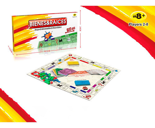 Juego De Mesa Inmobiliario Bienes Raices 1
