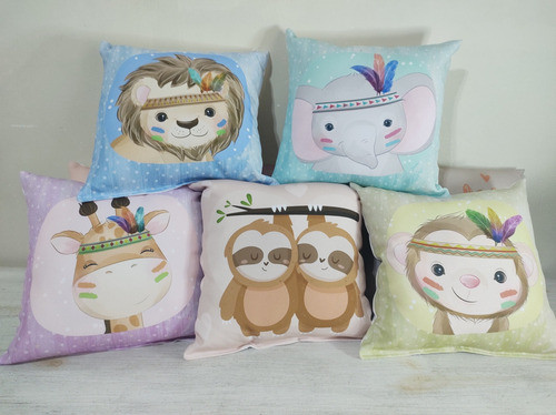 10 Almohadones  Nordicos Infantiles  30x30 Personalizados 1