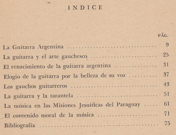 Guitarra Argentina Apuntes Para Su Historia Contreras 1950 1