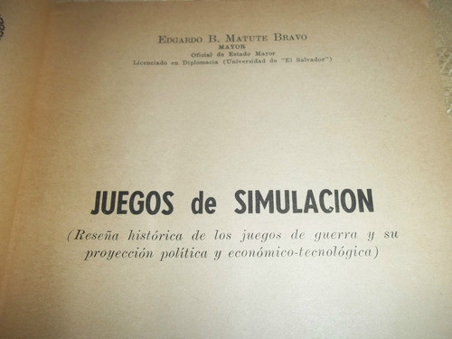 Juegos De Simulacion - Edgardo B. Matute Bravo 1