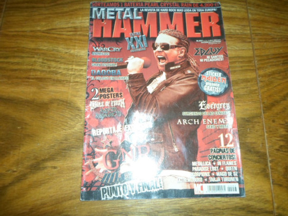 Metal Hammer 253 Guns N Roses Metallica Edguy Arch Enemy 0