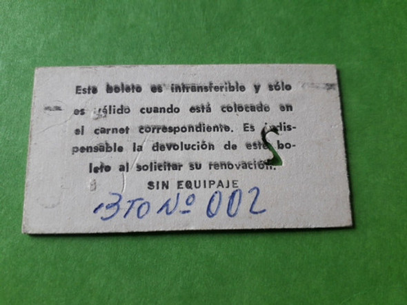 Boleto Abono De Estacion El Talar A Estación  Garin 1