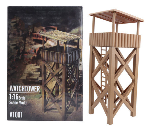 Montagem: Torre De Vigia, Modelo 1/16, Edifício Diy Lookout 1