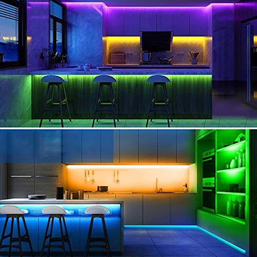 Luces De Tira Led 32.8ft 10m Que Cambian De Color Luces De C 1