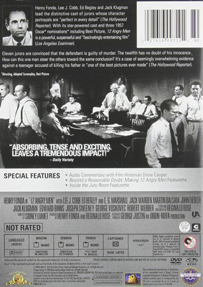 Dvd 12 Angry Men / 12 Hombres En Pugna 1