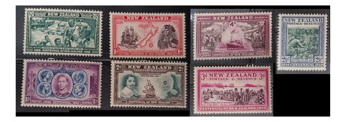 Nueva Zelanda Motivos Ncionales 1940 Nv. C/g Iv. 143/49 0