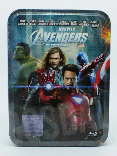 Blu-ray Avengers Os Vingadores Lata Duplo Dub - Lacrado 1