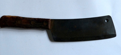 Cuchilla Hachuela Trozadora De Acero Al Carbono 28 Cms 0