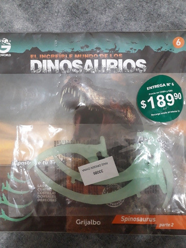 Increible Mundo De Los Dinosaurios Flúor Nro 6 1