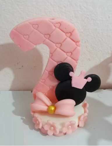 Minnie Vela En Porcelana Fría 1