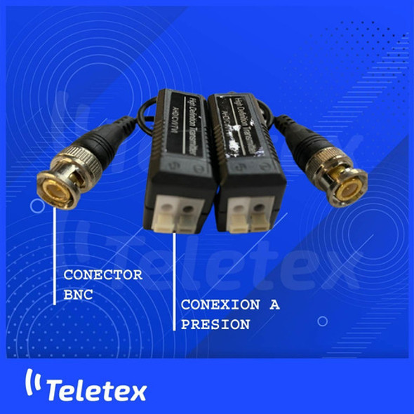 Pack X 10 Balun Presion Bornera Hd Ahd Cvi Tvi Cctv Camara 1 Pack X 10 Balun Presion Bornera Hd Ahd Cvi Tvi Cctv Camara 1