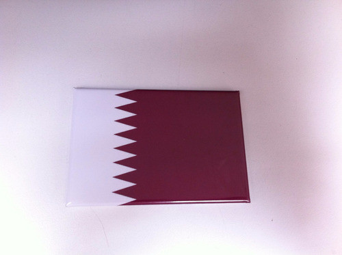 Ímã Da Bandeira Do Qatar 0