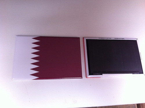 Ímã Da Bandeira Do Qatar 1