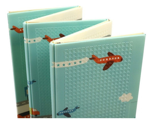 Tapete Infantil Emborrachado Impermeável Dobrável 1,8x1,2m 1