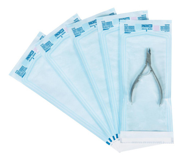 Envelope Para Esterilização Autoclave 9x23cm 100un Zermatt 0