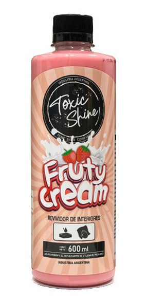 Toxic Shine Fruty Cream Acondicionador De Plásticos 600 Ml 0 Toxic Shine Fruty Cream Acondicionador De Plásticos 600 Ml 0